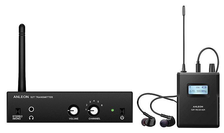 ANLEON S2 UHF Stereo Wireless Monitor System In-Ear System