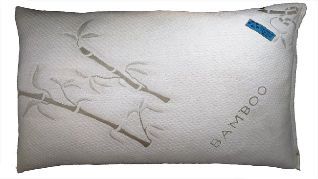 Five Diamond Bamboo Covered Shredded Memory Foam Pillow